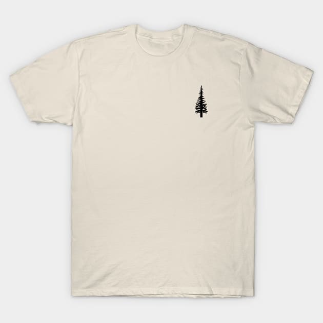 Retro Pixel Tree T-Shirt by SommersethArt